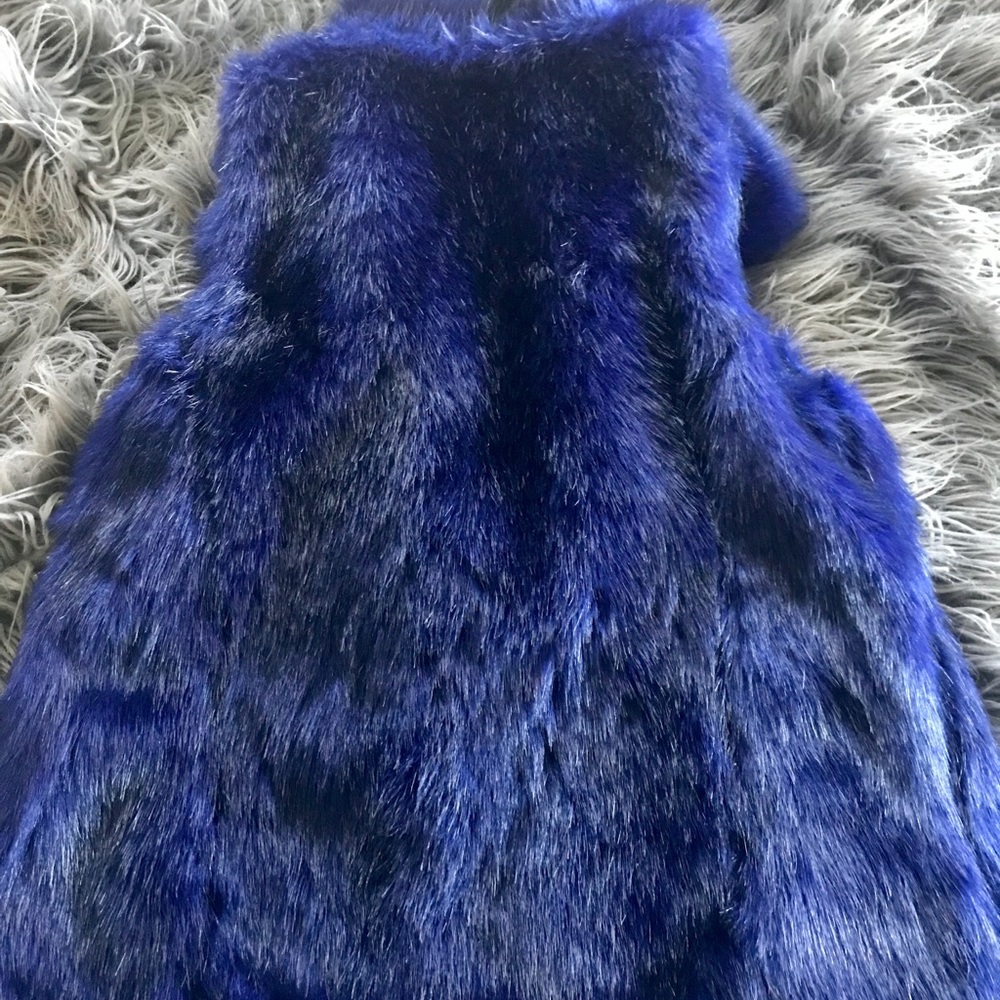 Steve Madden faux fur vest